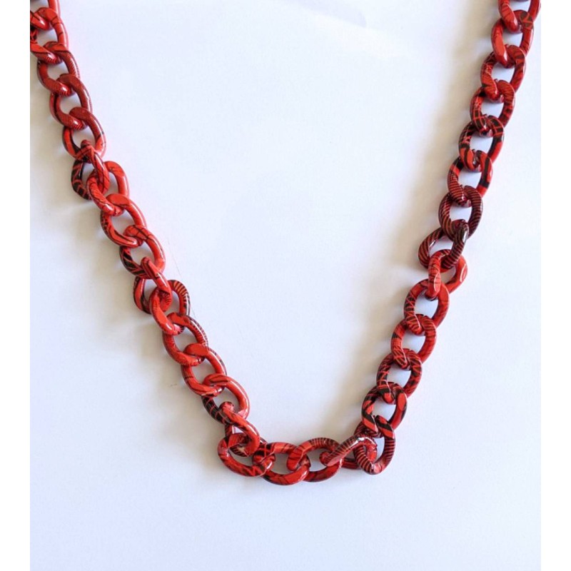Kostibas 1035-062U, Αλυσίδα, Μεταλλικό, Κόκκινο 