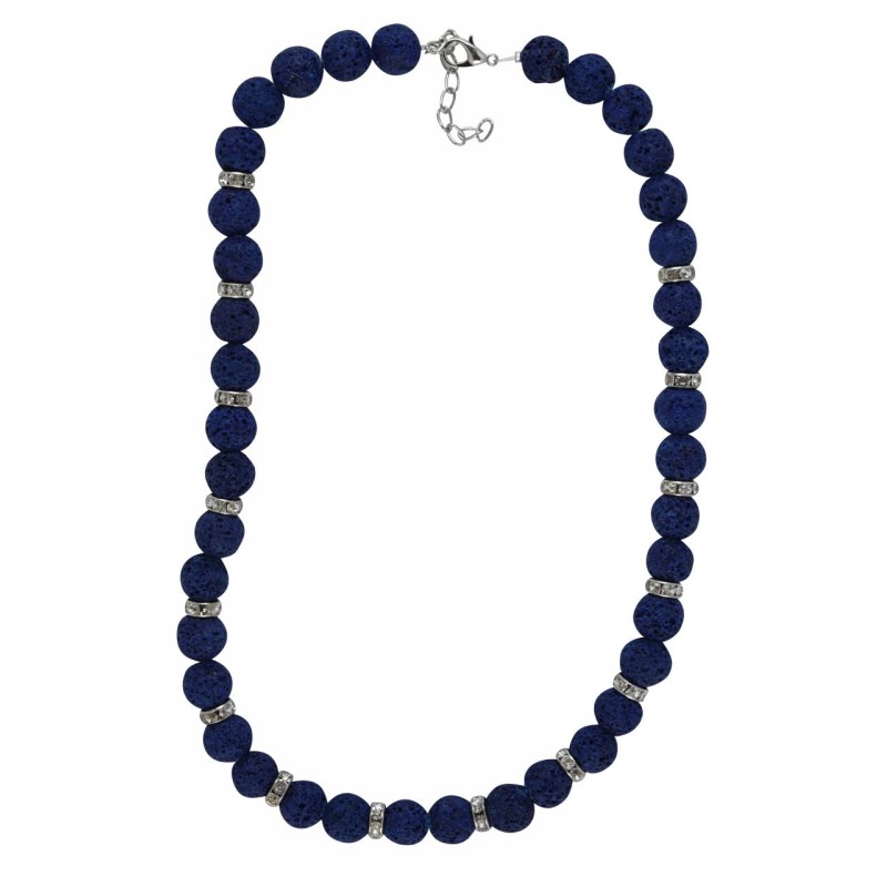 Kostibas 1014-680B, Πέτρα, Στρας, Μπλε