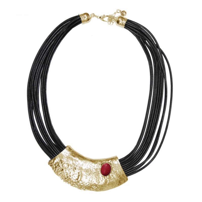 Kostibas 1014-507XE, Μεταλλικό, Σχοινί, Πέτρα, Χρυσό 