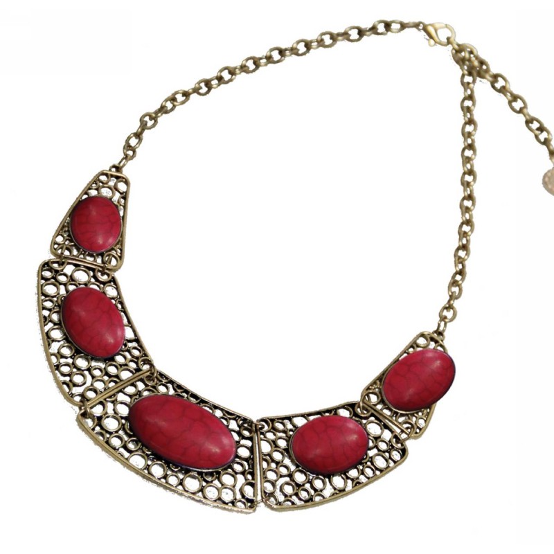 Kostibas 1014-405EX, Πέτρα, Μεταλλικό, Χρυσό 