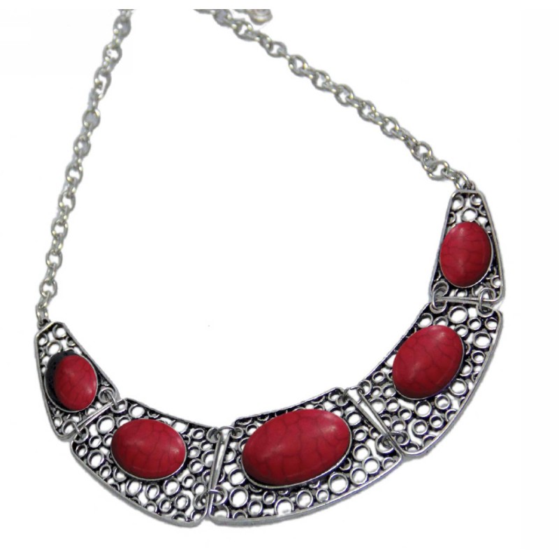 Kostibas 1014-405EA, Πέτρα, Μεταλλικό, Ασημί