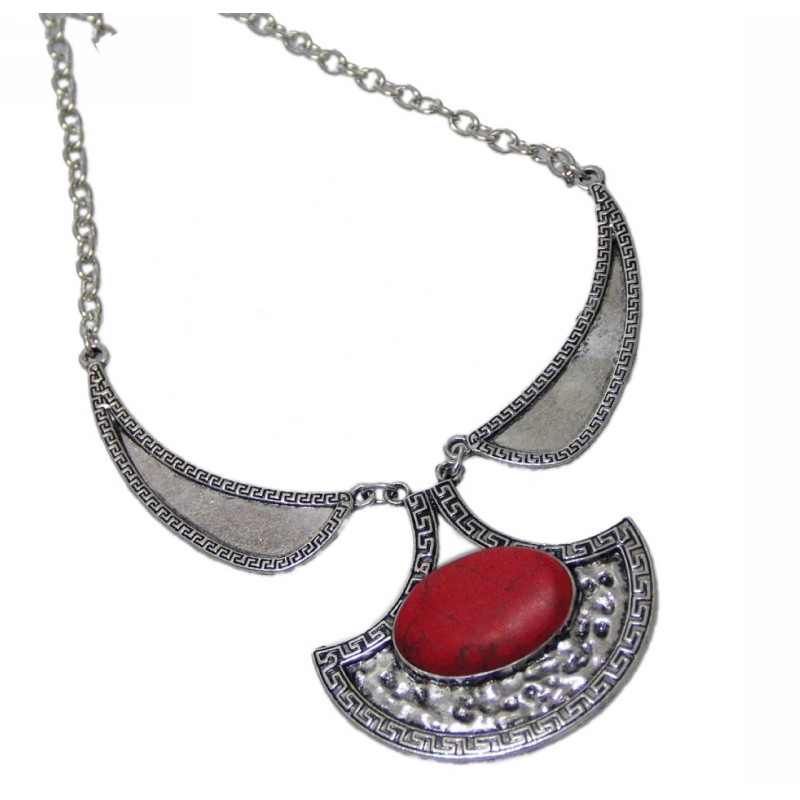 Kostibas 1014-401E, Μεταλλικό, Πέτρα, Ασημί 