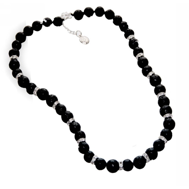 Kostibas 1014-303J, Πέτρα, Στρας, Μαύρο 