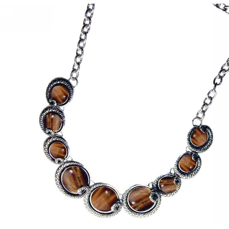 Kostibas 1014-232B, Πέτρα, Μεταλλικό, Καφέ