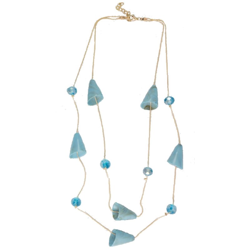 Kostibas 1035-904XT, Με μοτίφ, Κρύσταλλο, Τιρκουάζ 