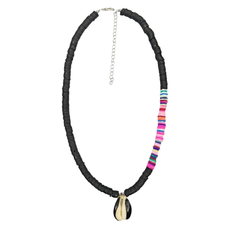 Kostibas 1042-011MO, Με μοτίφ, Χάντρες, Μαύρο 