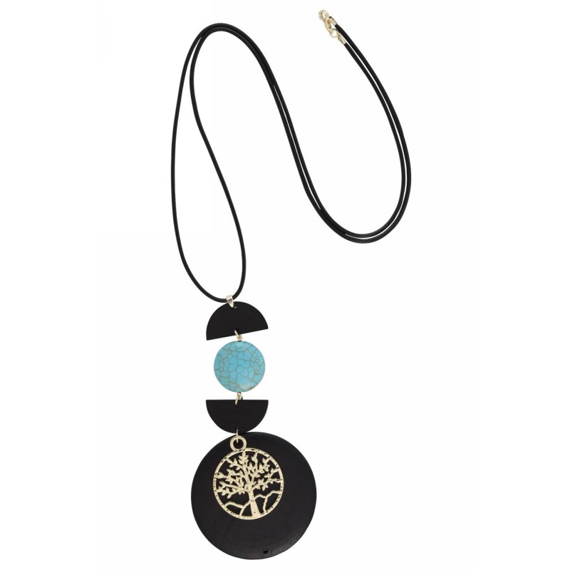 Kostibas 1018-801MD, Με μοτίφ, Ξύλο, Τιρκουάζ 