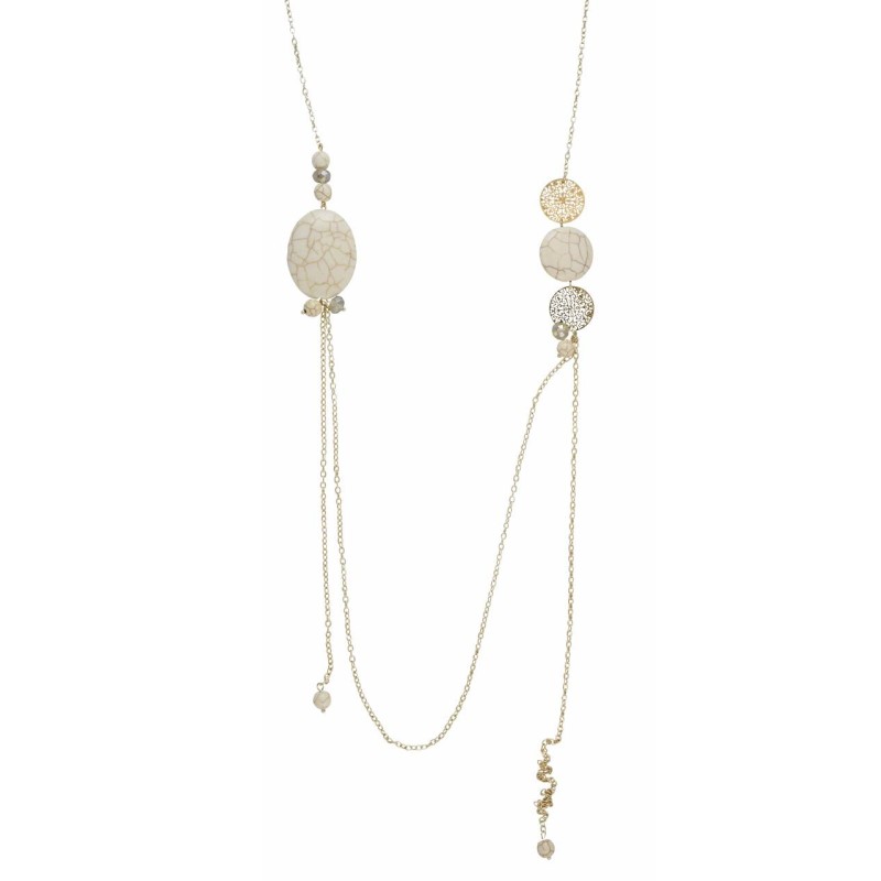 Kostibas 1014-847XL, Με μοτίφ, Μεταλλικό, Εκρού 