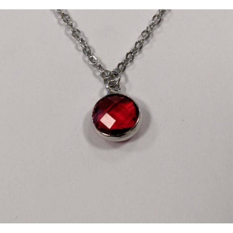 Kostibas 1013-962AU, Με μοτίφ, Ατσάλι, Κόκκινο