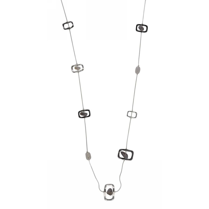 Kostibas 1012-752, Με μοτίφ, Μεταλλικό, Ασημί 