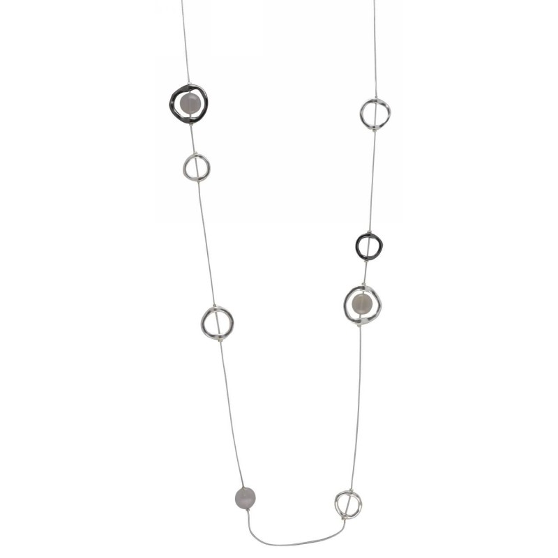 Kostibas 1012-751, Με μοτίφ, Μεταλλικό, Ασημί 