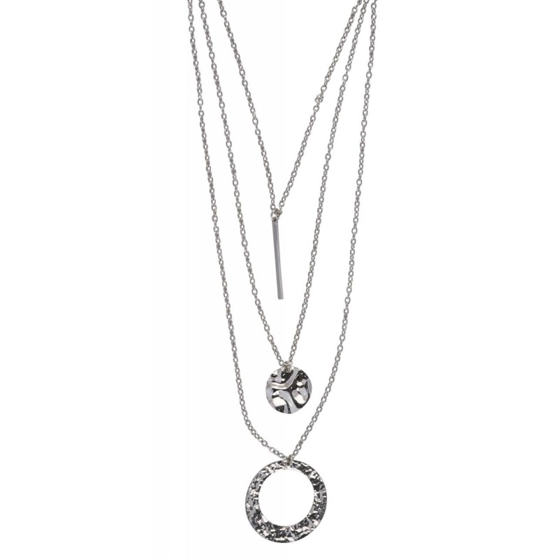 Kostibas 1012-811A, Με μοτίφ, Μεταλλικό, Ασημί 