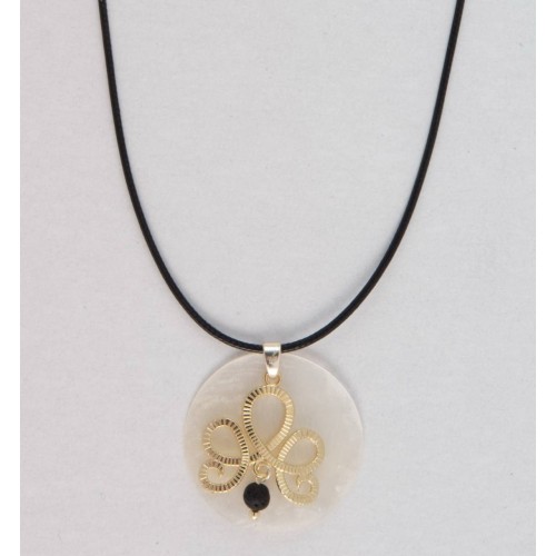 Kostibas 1115-872XA, Κοχύλι, Μεταλλικό, Μαύρο 