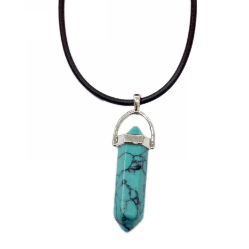 Kostibas 1114-601KT, Πολυγωνικός ρόμβος, Πέτρα, Τιρκουάζ