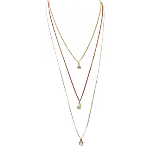 Kostibas 1135-622L, Με μοτίφ, Αλυσίδα, Λευκό 