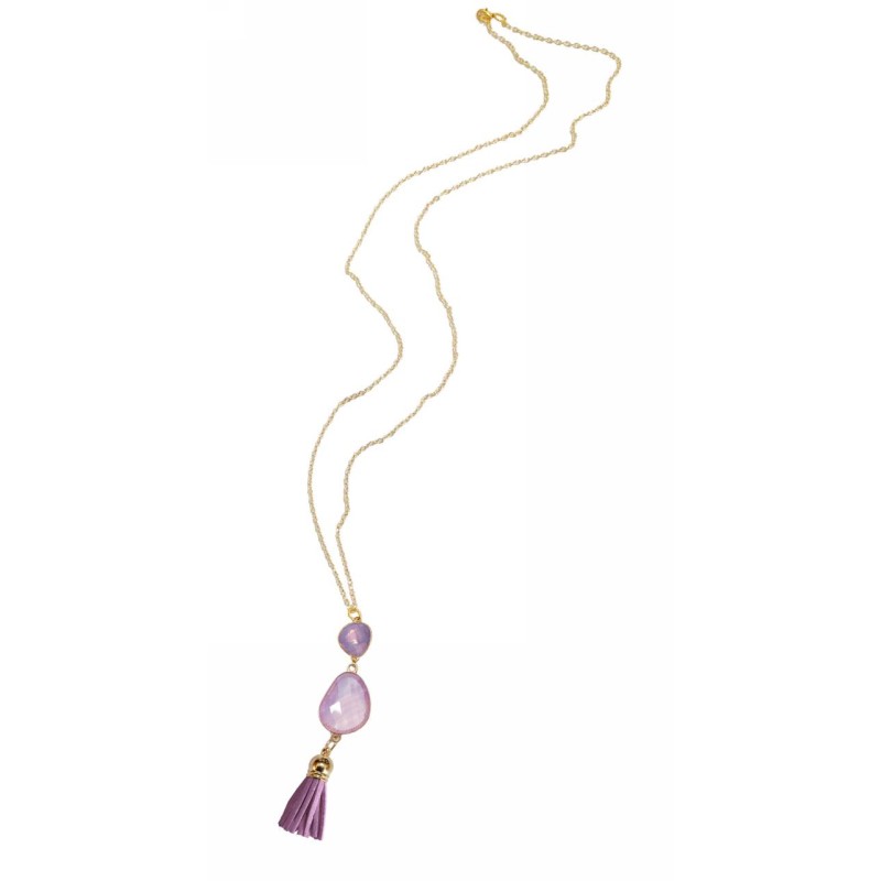 Kostibas 1135-552J, Με μοτίφ, Αλυσίδα, Μωβ 