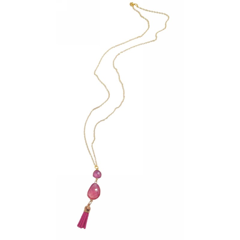 Kostibas 1135-552F, Με μοτίφ, Αλυσίδα, Φούξια