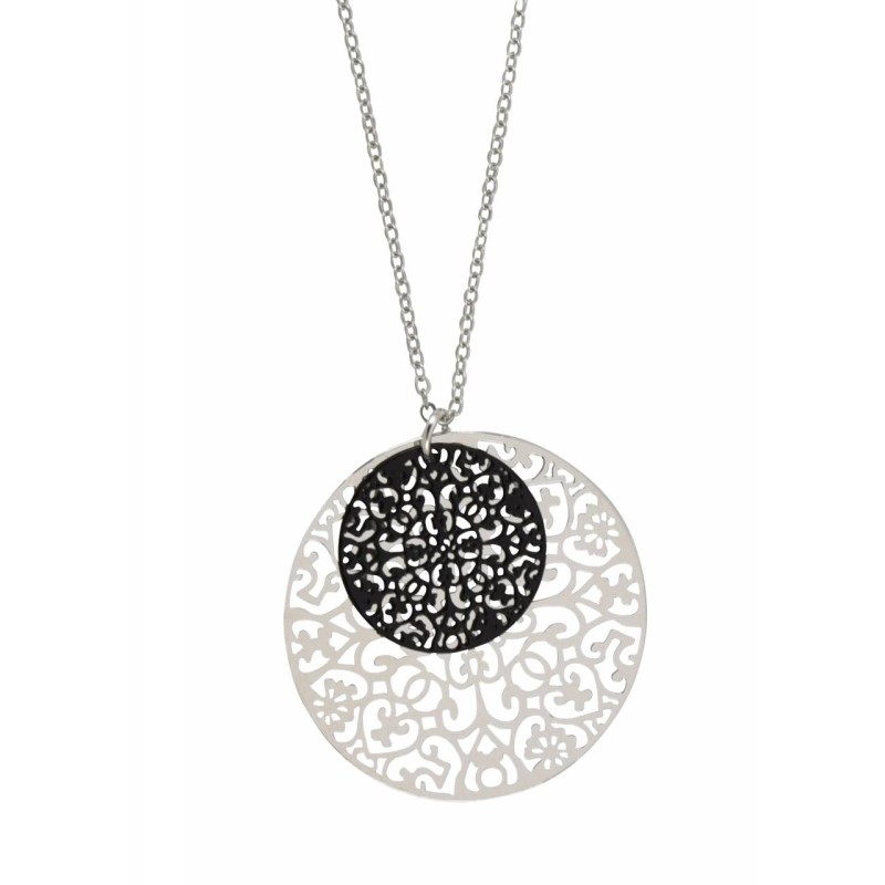 Kostibas 1112-701A, Με μοτίφ, Μεταλλικό, Ασημί 