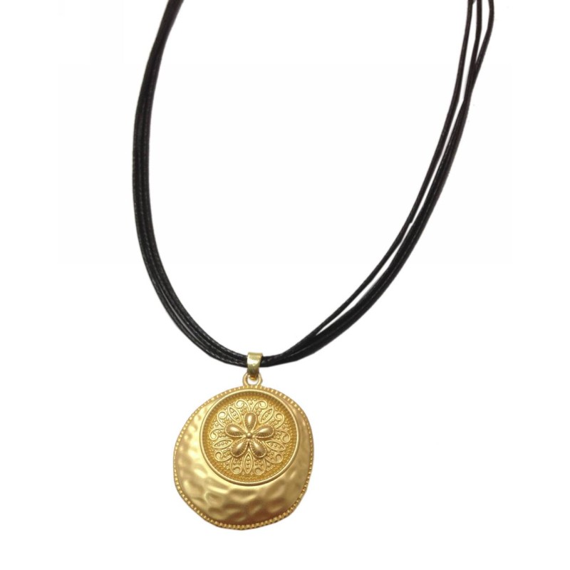 Kostibas 1112-132X, Με μοτίφ, Μεταλλικό, Χρυσό 