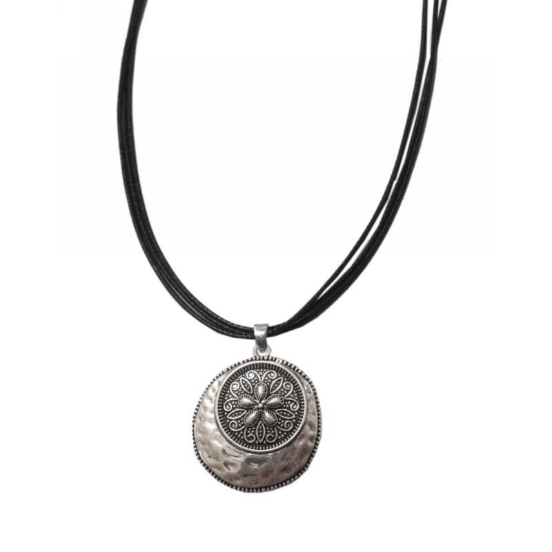 Kostibas 1112-132A, Με μοτίφ, Μεταλλικό, Ασημί 