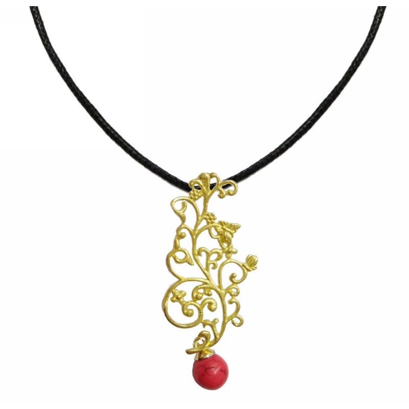 Kostibas 1114-745XE, Με πέτρα, Μεταλλικό, Κόκκινο 