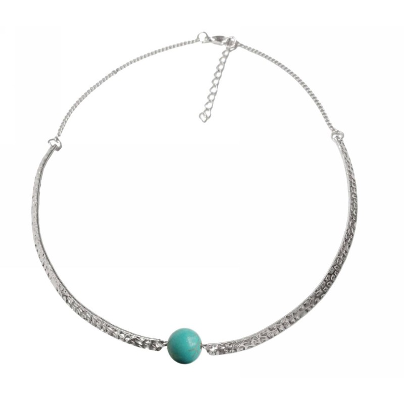 Kostibas 1114-734AD, Με πέτρα, Μεταλλικό, Τιρκουάζ