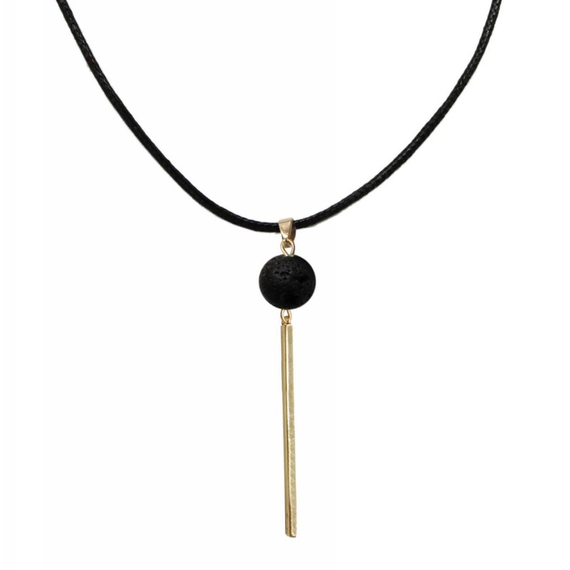 Kostibas 1114-727XA, Με πέτρα, Μεταλλικό, Μαύρο 