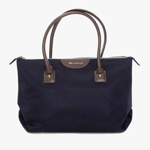 Ted Lapidus 615-6202, Ώμου, Δέρμα, Μπλε