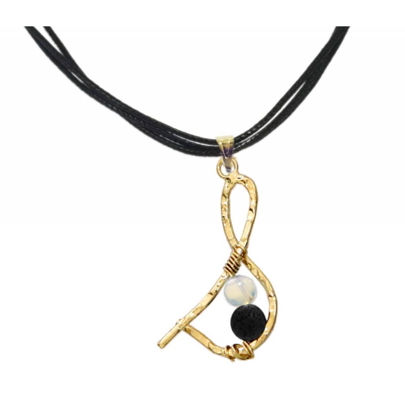 Kostibas 1114-702XA, Με πέτρα, Μεταλλικό, Μαύρο 