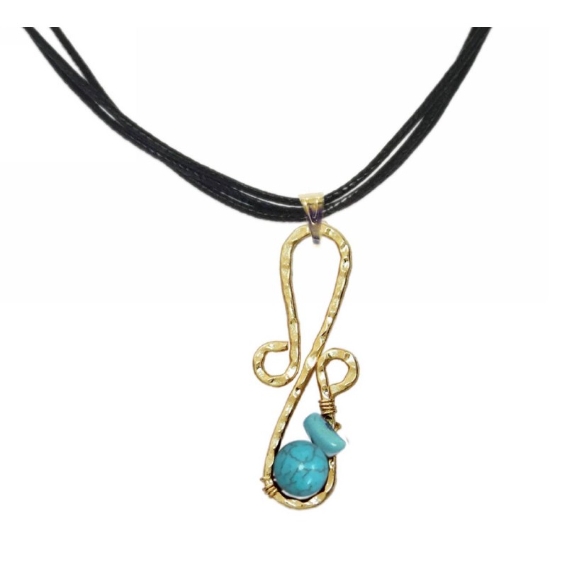 Kostibas 1114-701XD, Με πέτρα, Μεταλλικό, Τιρκουάζ 