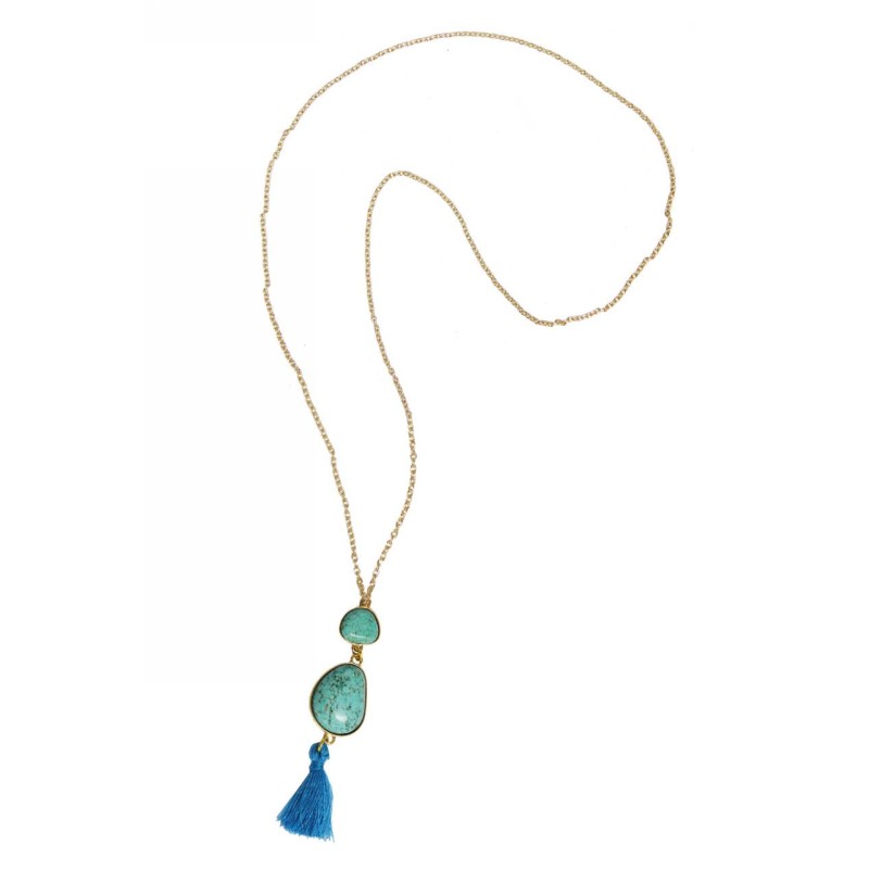 Kostibas 1114-511D, Με πέτρα, Μεταλλικό, Τιρκουάζ 