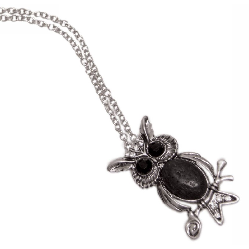 Kostibas 1114-403A, Με πέτρα, Μεταλλικό, Μαύρο 