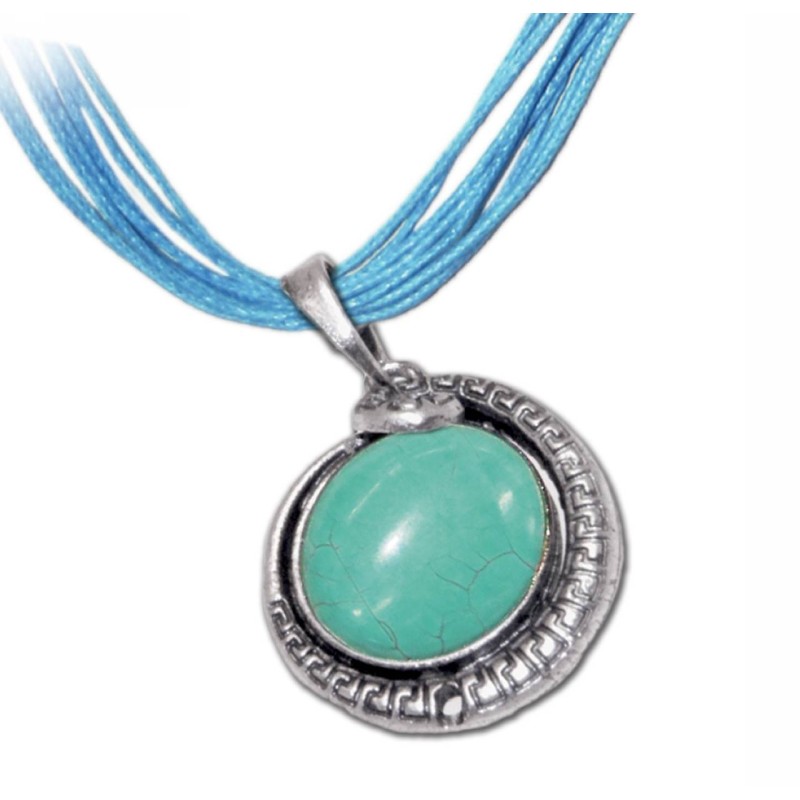 Kostibas 1114-232D, Με πέτρα, Μεταλλικό, Τιρκουάζ 