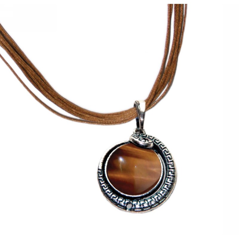 Kostibas 1114-232B, Με πέτρα, Μεταλλικό, Καφέ 