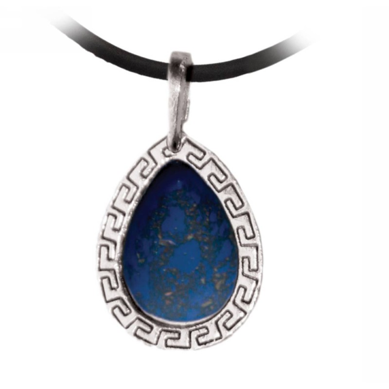 Kostibas 1114-107C, Με πέτρα, Μεταλλικό, Μπλε 