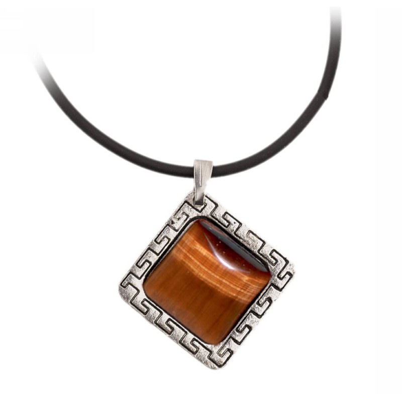 Kostibas 1114-106B, Με πέτρα, Μεταλλικό, Καφέ