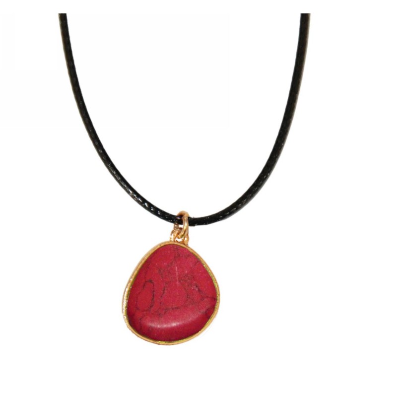 Kostibas 1112-541XE, Με πέτρα, Μεταλλικό, Κόκκινο 