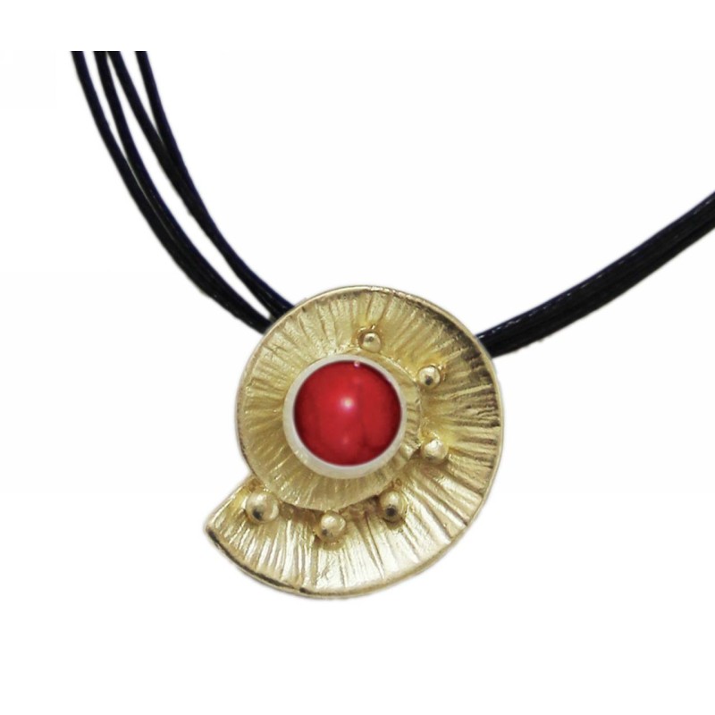 Kostibas 1112-507XE, Με πέτρα, Μεταλλικό, Κόκκινο 