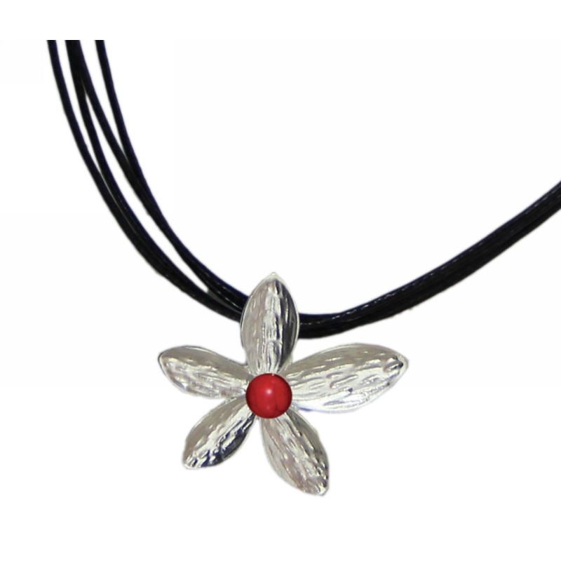 Kostibas 1112-506AE, Με πέτρα, Μεταλλικό, Κόκκινο 