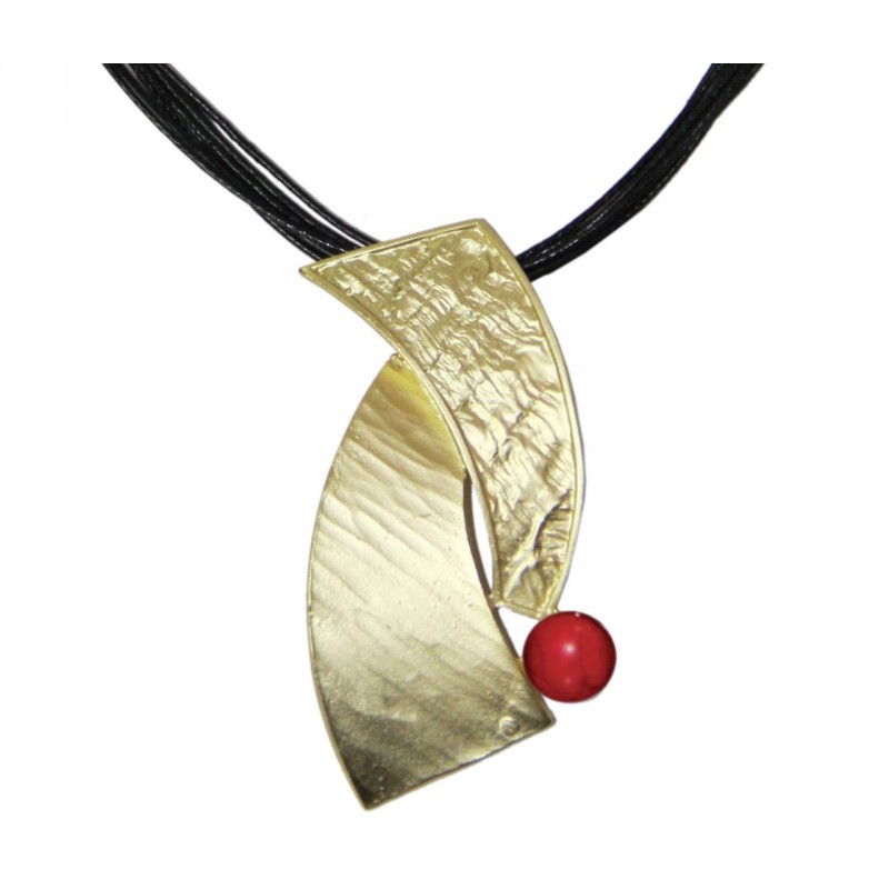 Kostibas 1112-501XE, Με πέτρα, Μεταλλικό, Κόκκινο 