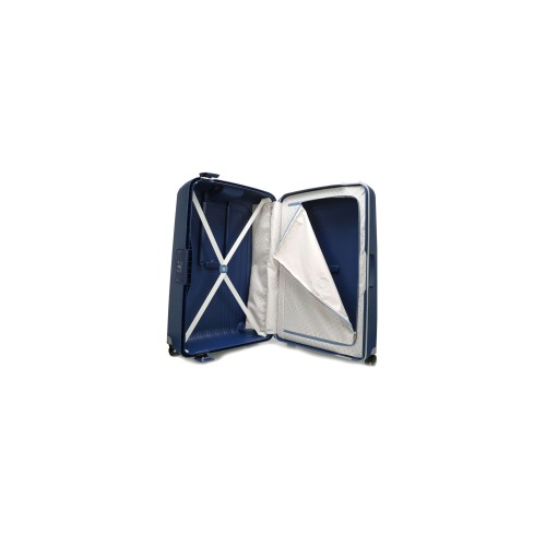 Samsonite 59244-1247 S Cure Dark Blue, Σκληρή, Πολύ Μεγάλη XXL, Μπλε