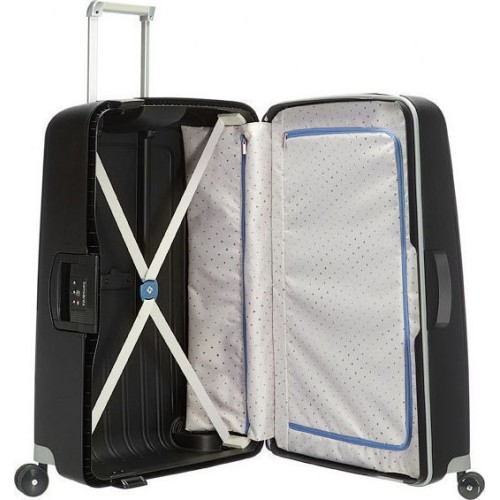 Samsonite 49307-1041 S Cure, Σκληρή, Μεγάλη, Μαύρο