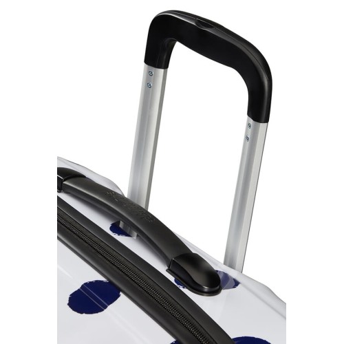 American Tourister 64479-9071 Disney Legends Minnie Blue Dot, Σκληρή, Μεσαία, Λευκό
