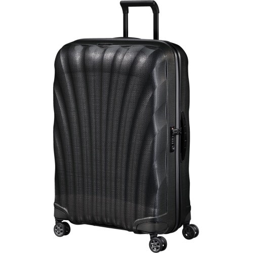 Samsonite 122861-1041 C-Lite Spinner, Σκληρή, Μεγάλη 75cm, ΑΤΑΝ, Μαύρο