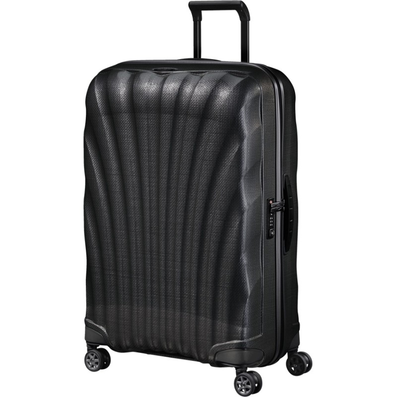 Samsonite 122861-1041 C-Lite Spinner, Σκληρή, Μεγάλη 75cm, ΑΤΑΝ, Μαύρο