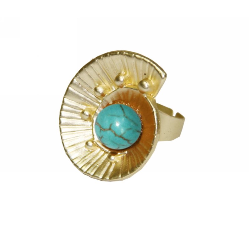 Kostibas 2514-507XD, Με πέτρα, Μεταλλικό, Τιρκουάζ 