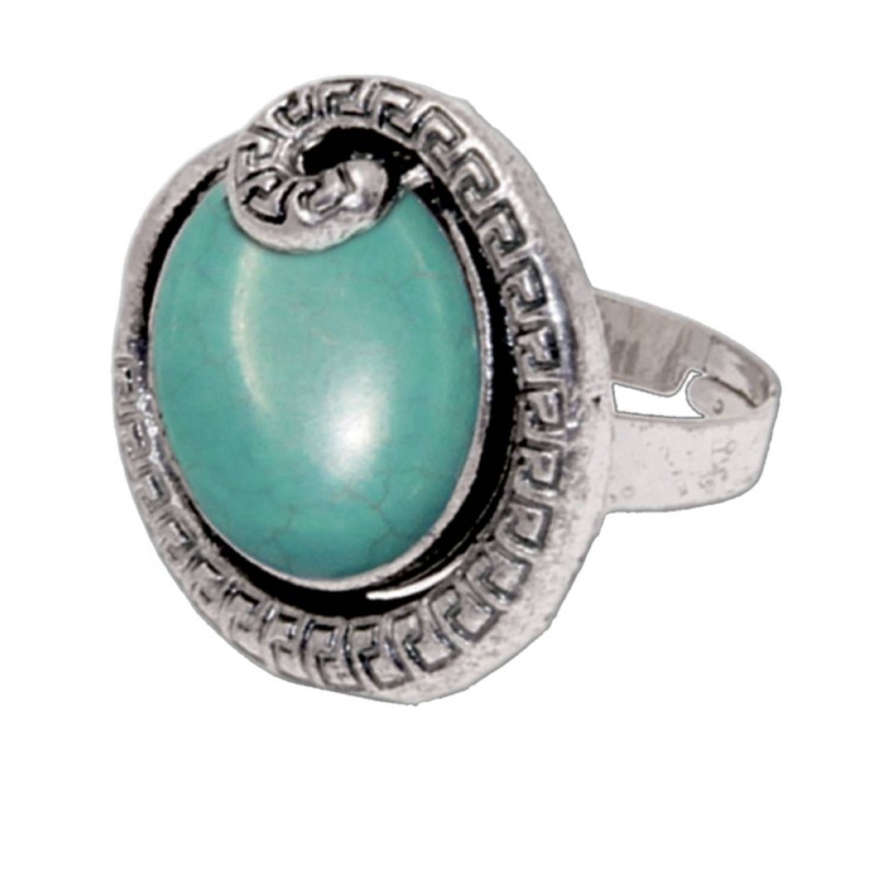 Kostibas 2514-232D, Με πέτρα, Μεταλλικό, Τιρκουάζ 