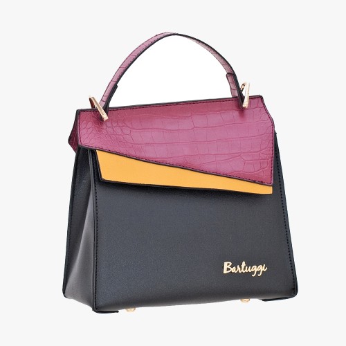 Bartuggi 718-102944, Ώμου/Backpack, PVC, Μαύρο