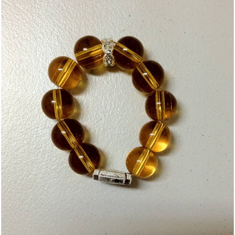 Kostibas 2559-202, Δαχτυλίδι Εκκλησιαστικό, Κρύσταλλο, Καφέ 