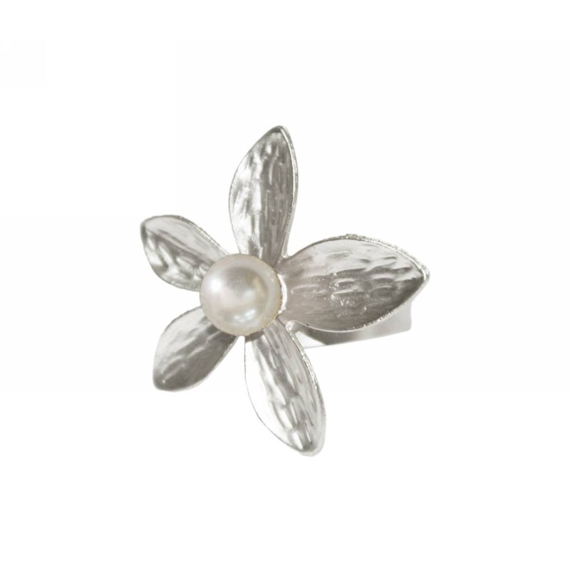 Kostibas 2514-506A, Πέρλα, Μεταλλικό, Ασημί 